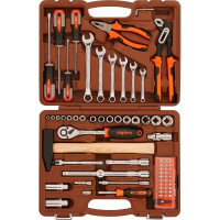 Ombra OMT75S Набор инструмента универсальный 1/4", 1/2"DR, 75 предметов