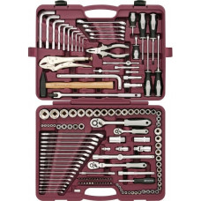Thorvik UTS0142 Набор инструмента универсальный 1/4", 3/8" и 1/2"DR, 142 предмета