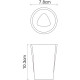 Стакан для ванной комнаты WasserKRAFT Ohre K-37728