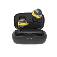 HIPER HTW-HDX9 TWS CROSS V2 черный {20-20000 Гц, 2x35 мАч, Bluetooth 5.0, 2600 мАч, IPX6, Type-C 5V/1A}
