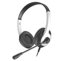 A4Tech Fstyler FH100U белый/черный 2м накладные USB (FH100U (PANDA))