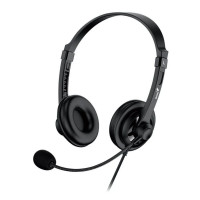 Genius HS-230U, черная, USB, 2.4м