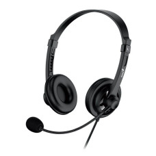 Genius HS-230U, черная, USB, 2.4м