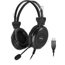 A4 HU-30 черный 2м накладные USB оголовье