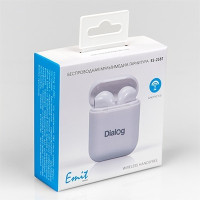 Dialog ES-25BT WHITE Bluetooth с кнопкой ответа для мобильных устройств
