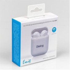Dialog ES-25BT WHITE Bluetooth с кнопкой ответа для мобильных устройств