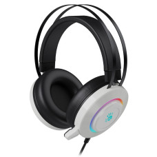A4Tech Bloody G521 белый/черный 2.3м мониторные USB оголовье (G521 (WHITE))