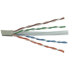 Exegate EX186134RUS Кабель UTP 4 пары кат.6 Exegate CCA, 23AWG, 305м pullbox, серый