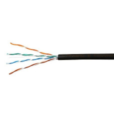 SkyNet Кабель UTP outdoor 4x2x0,51, медный, FLUKE TEST, кат.5e, однож., (100м) box, черный [CSP-UTP-4-CU-OUT/100]