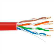 5bites US5505-305A-LSZH UTP / SOLID / 5E / 24AWG / CCA / PVC / LSZH / RED / 305M