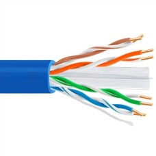 5bites US6575-305A(BL) Кабель UTP / SOLID / 6CAT / 23AWG / CCA / PVC / BLUE / 305M