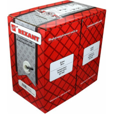 REXANT (01-0044) Кабель UTP CAT5e 4 пары (305м) 0.51 мм STRANDED