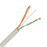 5bites US5505-100A2 Кабель UTP / SOLID / 5E / 24AWG / 2PAIRS / CCA / PVC / 100M