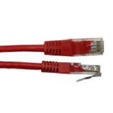 NEOMAX (NM13001-050R) Шнур коммут. UTP 5 м, cat.5е, красный, многожильный