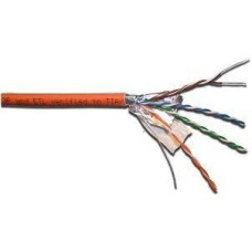 Кабель NEOMAX [NM720011] F/UTP cat.5e 4x2x0.52, 24 AWG, Медь, ZH нг(А)-HF (LSZH), внутренний (305 м), оранжевый
