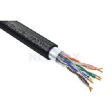 Кабель NEOMAX [NM720032-500M-D] F/UTP cat.5e 4x2x0.52, 24 AWG, Медь, внешний, PE, 500м, черный