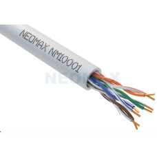 Кабель NEOMAX [NM10001] U/UTP cat.5e 4 пары (305 м) 0.486 мм (24 AWG) Медь PVC jacket