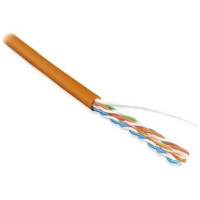 Кабель NEOMAX [NM711011-OR] U/UTP cat.5e 4x2x0.46, 25 AWG, Медь, внутренний, ZH нг(А)-HF (LSZH), 305м, оранжевый