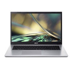 Ноутбук Acer Aspire 3 A317-54-33GH, 17.3", IPS, Intel Core i3 1215U 8ГБ, 512ГБ SSD, Intel Iris Xe graphics , Eshell, серебристый [nx.k9yer.001]