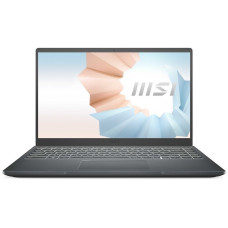 MSI Modern 14 B11MOU-1240RU [9S7-14D334-1240] dk.grey 14" {FHD i7-1195G7/16Gb/512Gb SSD/W11Pro}