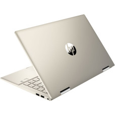Ноутбук 14" HP Pavilion x360 14t-dy100 Core i7 1195G7/16Gb/512Gb SSD/14" FullHD Touch/Win11 Золотой (436TOAV)