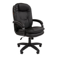 Офисное кресло Chairman 668LT Россия экопремиум черный N (7114863)