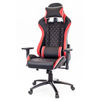Everprof Lotus S11 экокожа черный с красным