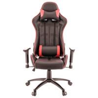 Everprof Lotus S10 экокожа черный с красным
