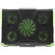 Система охлаждения ноутбука Crown ( CMLS-k332 GREEN ) black