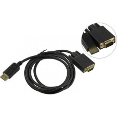ORIENT Кабель-адаптер DisplayPort M C708 -> VGA 15M, длина 1.8 метра, черный