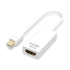 ORIENT Кабель-адаптер C315W 4Kx2K Mini DP1.2 M -> HDMI F, длина 0.2 метра, белый (30977)