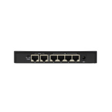 ORIGO OS1206P/60W/A1A Неуправляемый PoE-коммутатор 4x100Base-TX PoE+, 2x100Base-TX, PoE-бюджет 60 Вт, корпус металл