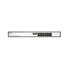 ORIGO OS1218P/190W/A1A Неуправляемый PoE-коммутатор 16x100Base-TX PoE+, 2x1000Base-T, PoE-бюджет 190 Вт, корпус металл