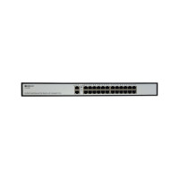 ORIGO OS1226P/285W/A1A Неуправляемый PoE-коммутатор 24x100Base-TX PoE+, 2x1000Base-T, PoE-бюджет 285 Вт, корпус металл