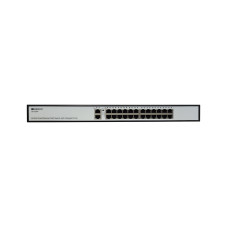 ORIGO OS1226P/285W/A1A Неуправляемый PoE-коммутатор 24x100Base-TX PoE+, 2x1000Base-T, PoE-бюджет 285 Вт, корпус металл