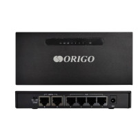 ORIGO OS1206P/A1A Неуправляемый PoE-коммутатор 4x100Base-TX PoE+, 2x100Base-TX, PoE-бюджет 60 Вт, корпус металл