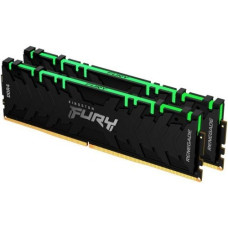 Kingston DRAM 64GB 3200MHz DDR4 CL16 DIMM (Kit of 2) FURY Renegade RGB Black KF432C16RBAK2/64