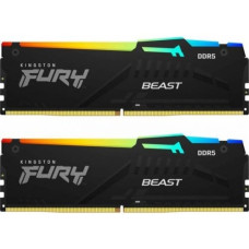 Комплект модулей памяти Kingston FURY Beast KF556C40BBAK2-64 DDR5 64GB (Kit 2x32GB) 5600MHz