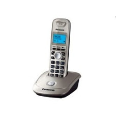 Panasonic KX-TG2511RUN (золото/платиновый) {АОН, Caller ID,спикерфон на трубке,переход в Эко режим одним нажатием}