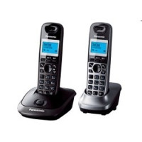 Panasonic KX-TG2512RU2 {Доп трубка в комплекте, АОН, Caller ID, спикерфон, полифония}