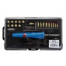REXANT (12-0183) Набор паяльник-выжигатель (6 насадок) 220V/30 Вт