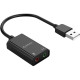 Переходник USB2.0 - Audio/Mic 3.5 мм Jack (f) Orico ( SKT2-BK )