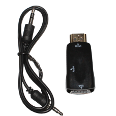 Адаптер HDMI (M) - VGA (F) + Аудио