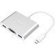 Адаптер USB3.1 C(m) - VGA(f)/HDMI Orico RCHV