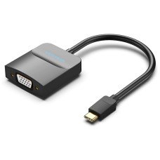 Адаптер USB3.1 C(m) - VGA Vention TDDBB