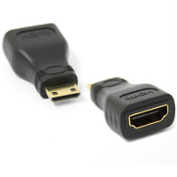 Адаптер HDMI (F)-mini HDMI (M) <>