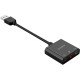 Переходник USB2.0 - Audio/Mic 2x3.5 мм Jack (f) Orico ( SKT3-BK )