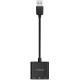 Переходник USB2.0 - Audio/Mic 2x3.5 мм Jack (f) Orico ( SKT3-BK )