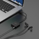 Переходник USB2.0 - Audio/Mic 2x3.5 мм Jack (f) Orico ( SKT3-BK )