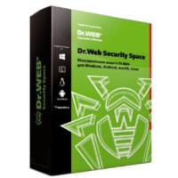 BHW-B-12M-2-A3(A2) Dr. Web Security Space, картонная упаковка, на 12 месяцев, на 2 ПК [350931]